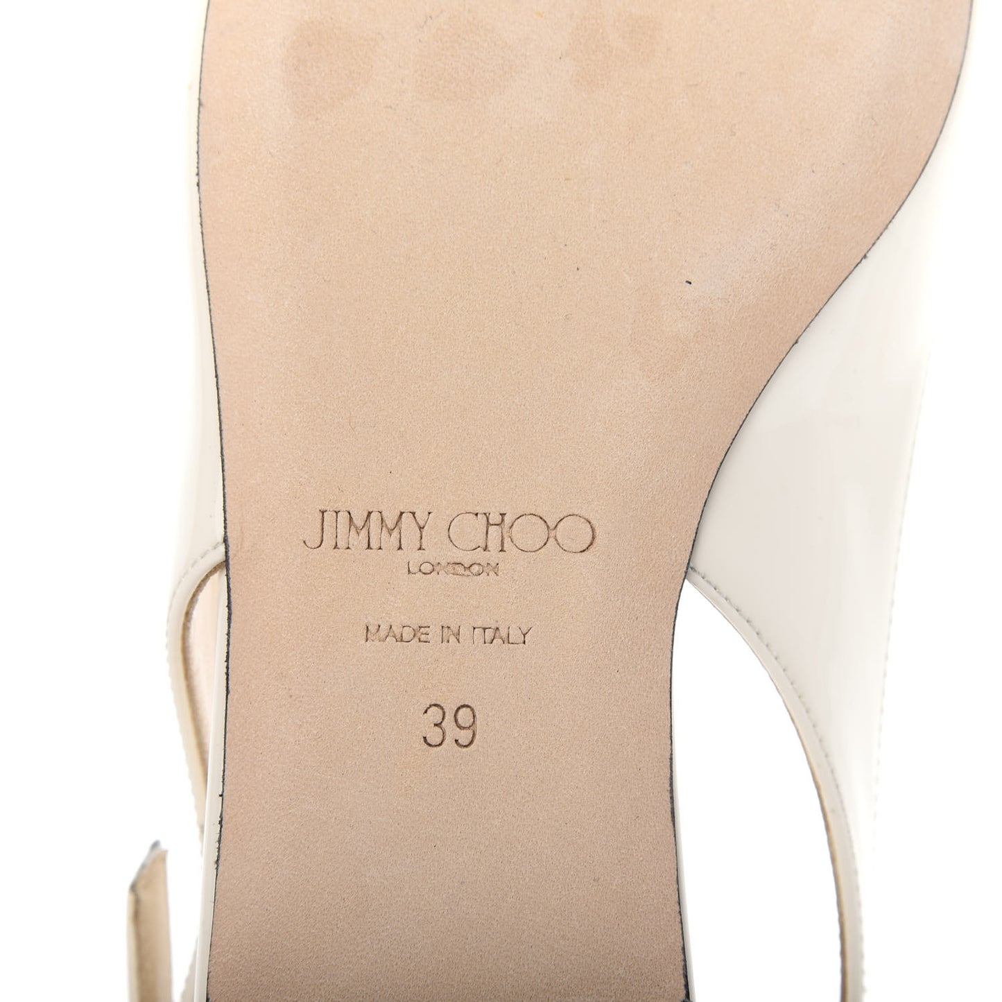 Patent Erin Slingback Flats 39 Latte