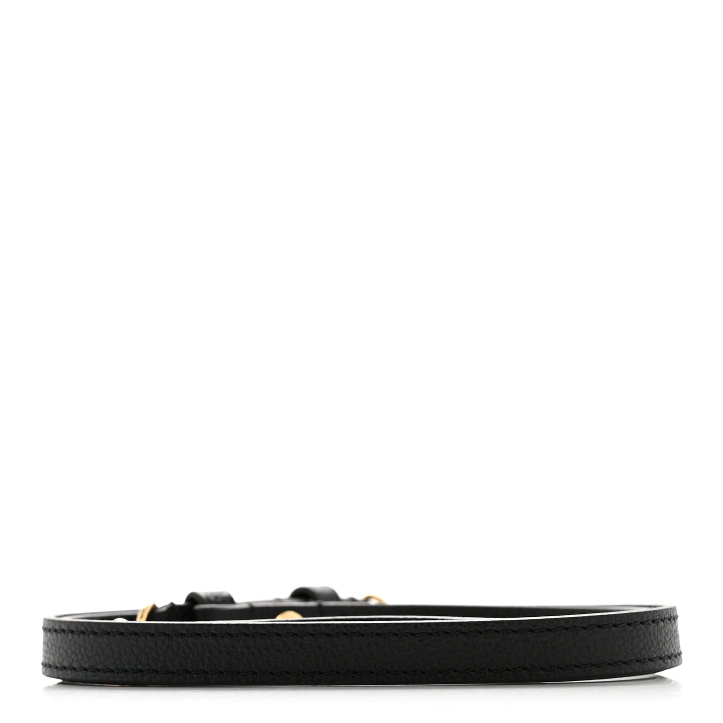 Calfskin Adjustable Shoulder Strap Black