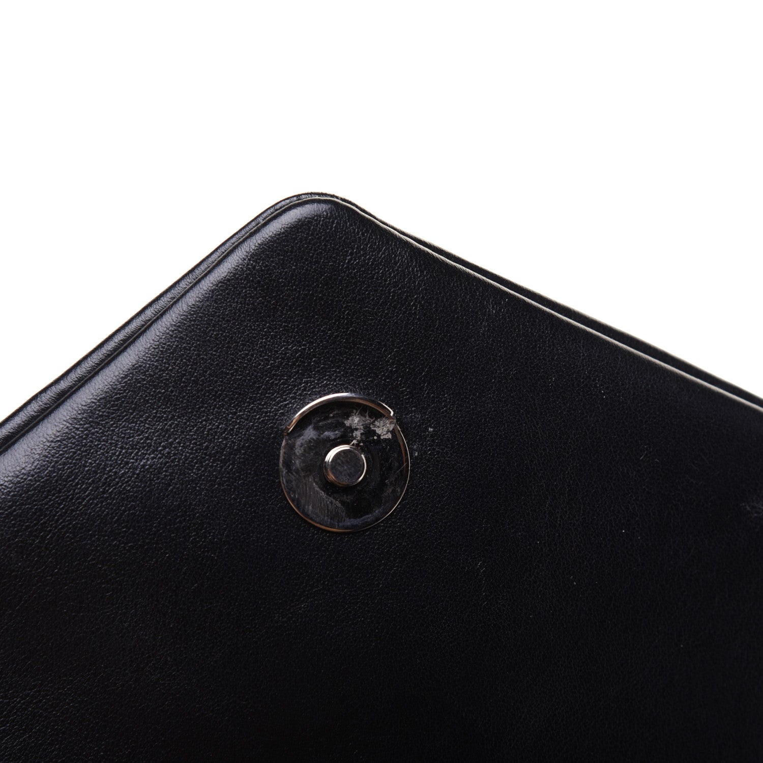 Saint Laurent Calfskin Y Quilted Monogram Small Loulou Chain Satchel Black 13 of 19