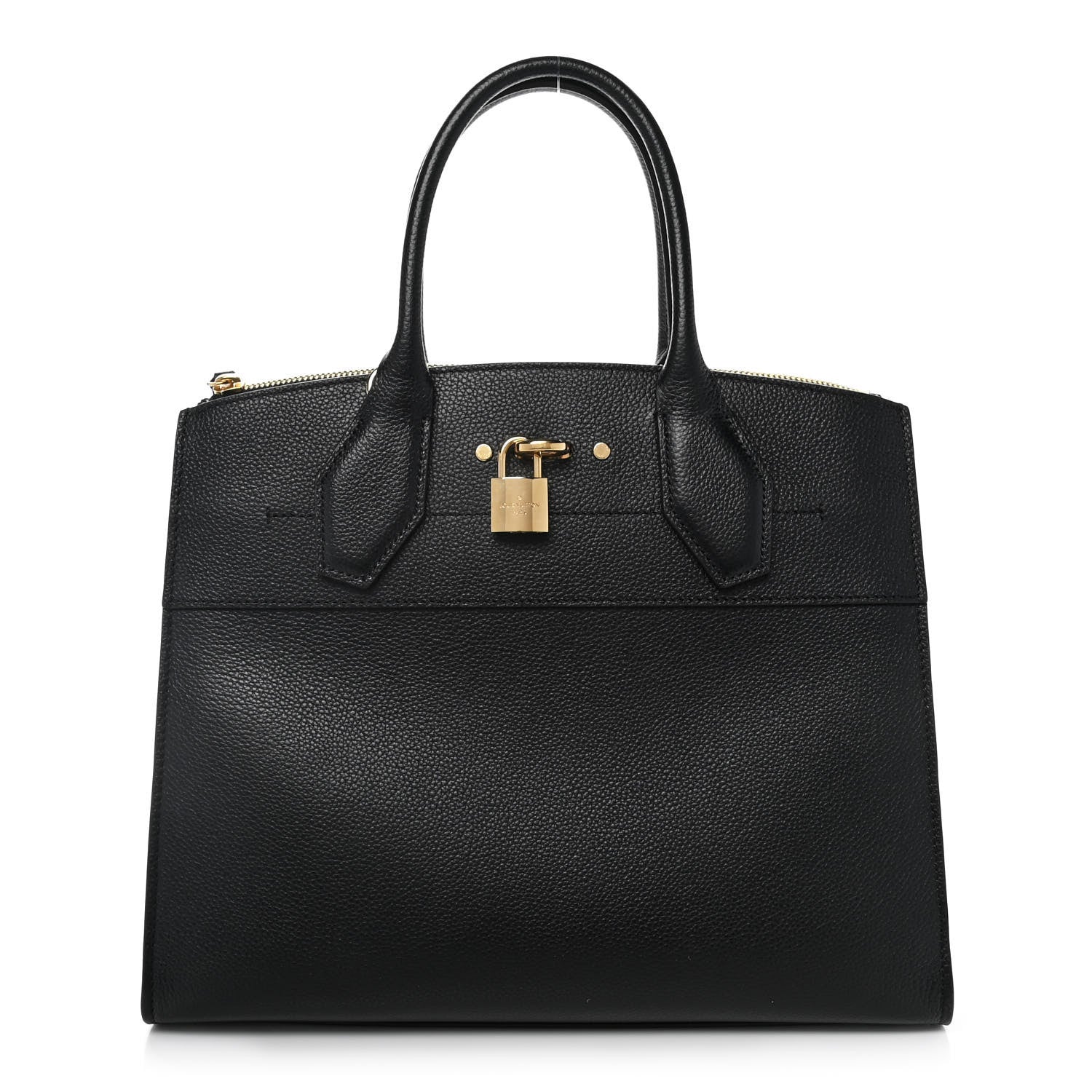 Louis Vuitton Taurillon City Steamer MM Black 1 of 11