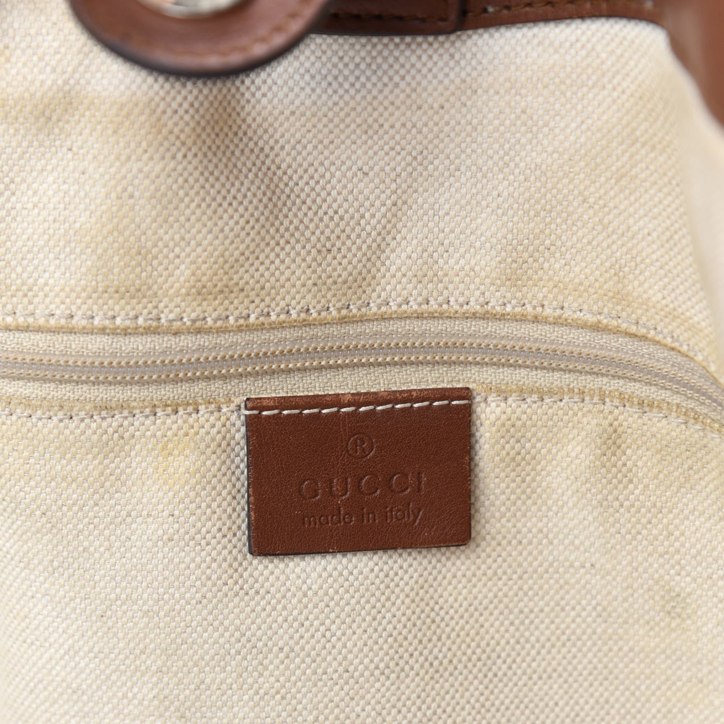 Guccissima Large Sukey Tote Brown