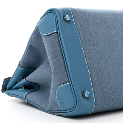 Hermes Denim Togo Birkin 35 Bleu Jean 9 of 13