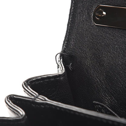 Valentino Garavani Nappa Crystal Encrusted Studs Va Va Voom Shoulder Bag Black 9 of 10