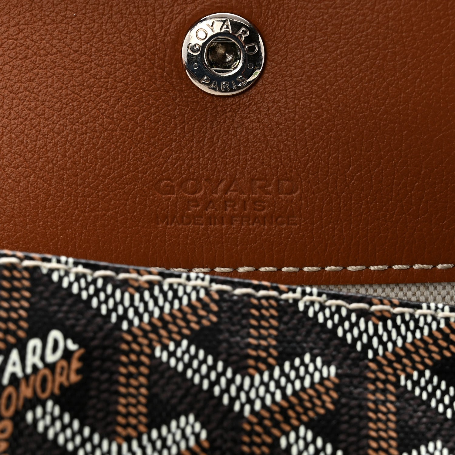 Goyard Goyardine Saint Louis PM Black Gold 7 of 11