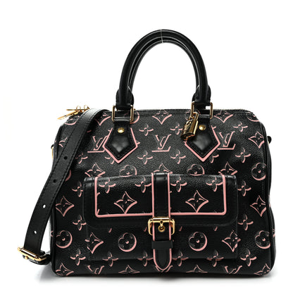 Louis Vuitton Monogram Fall for You Speedy Bandouliere 25 Black 1 of 9