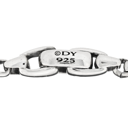 David Yurman Sterling Silver 4mm Box Chain Bracelet 3 of 3