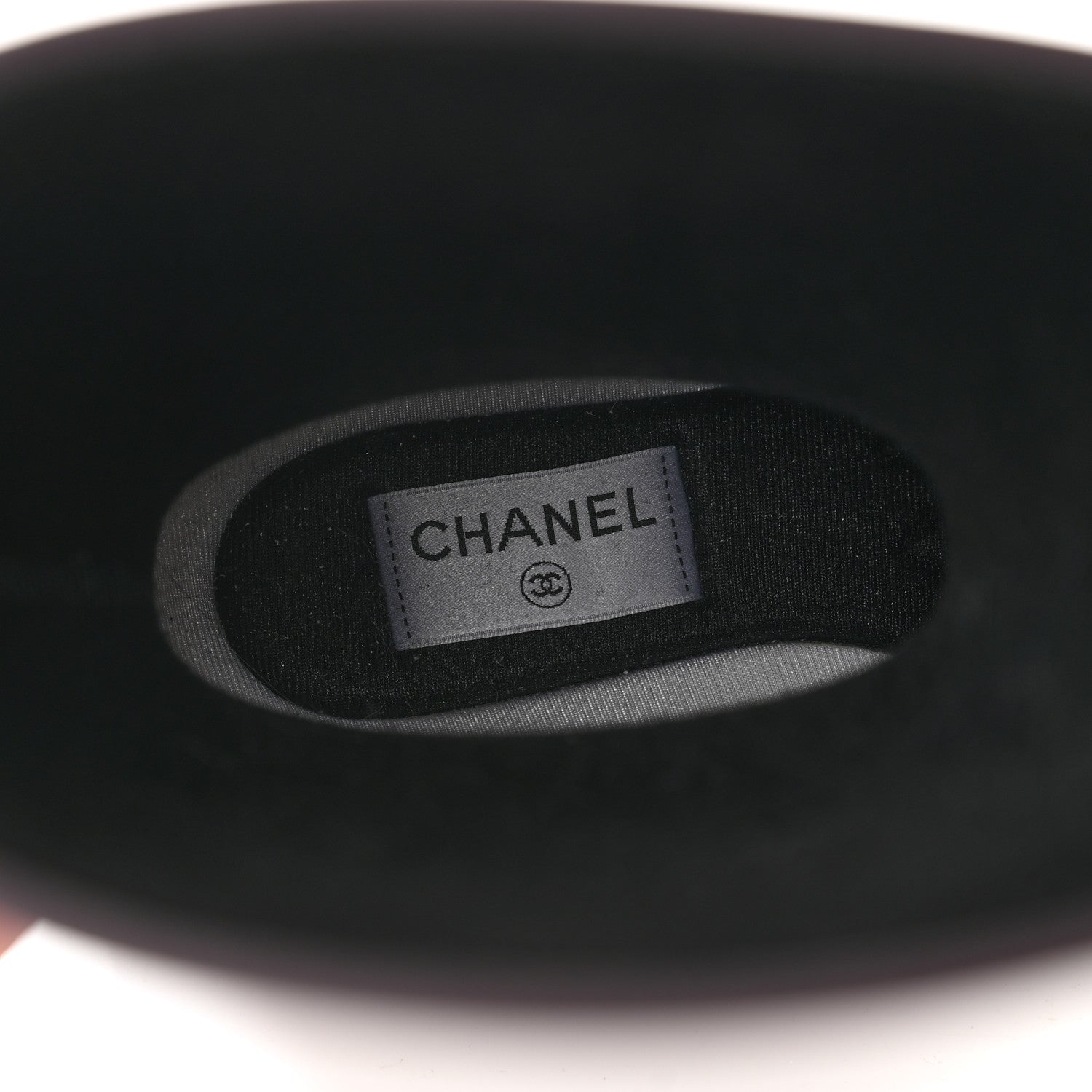 Chanel Caoutchouk CC High Boots 37 Dark Purple 7 of 8