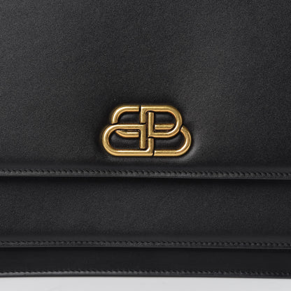 Balenciaga Box Calfskin Large Sharp Top Handle Bag Black 7 of 10