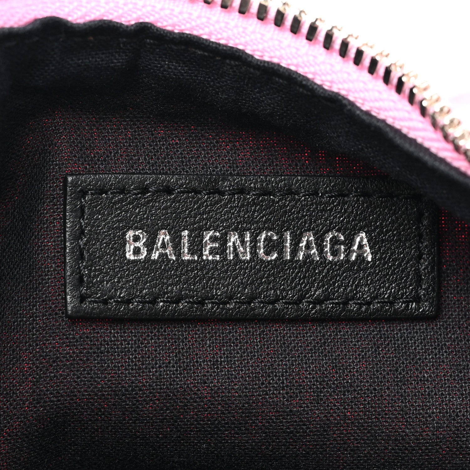 Balenciaga Washed Frayed Denim Crystal Le Cagole Shoulder Bag XS Denim Pink 6 of 11