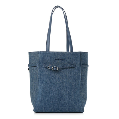 Givenchy Denim Small Voyou Small North South Tote Blue 1 of 9