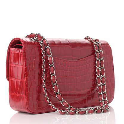 Chanel Alligator Medium Double Flap Red 3 of 9
