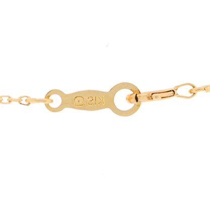 Mikimoto 18K Yellow Gold Diamond Akoya Pearl 7mm Pendant Necklace 3 of 4