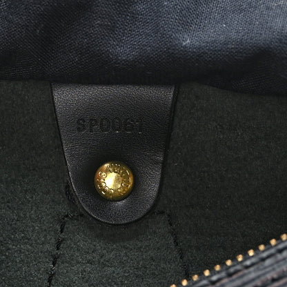 Louis Vuitton Epi Speedy 25 Black 6 of 11