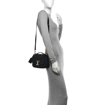 Louis Vuitton Grained Calfskin Vivienne NM Black 2 of 9