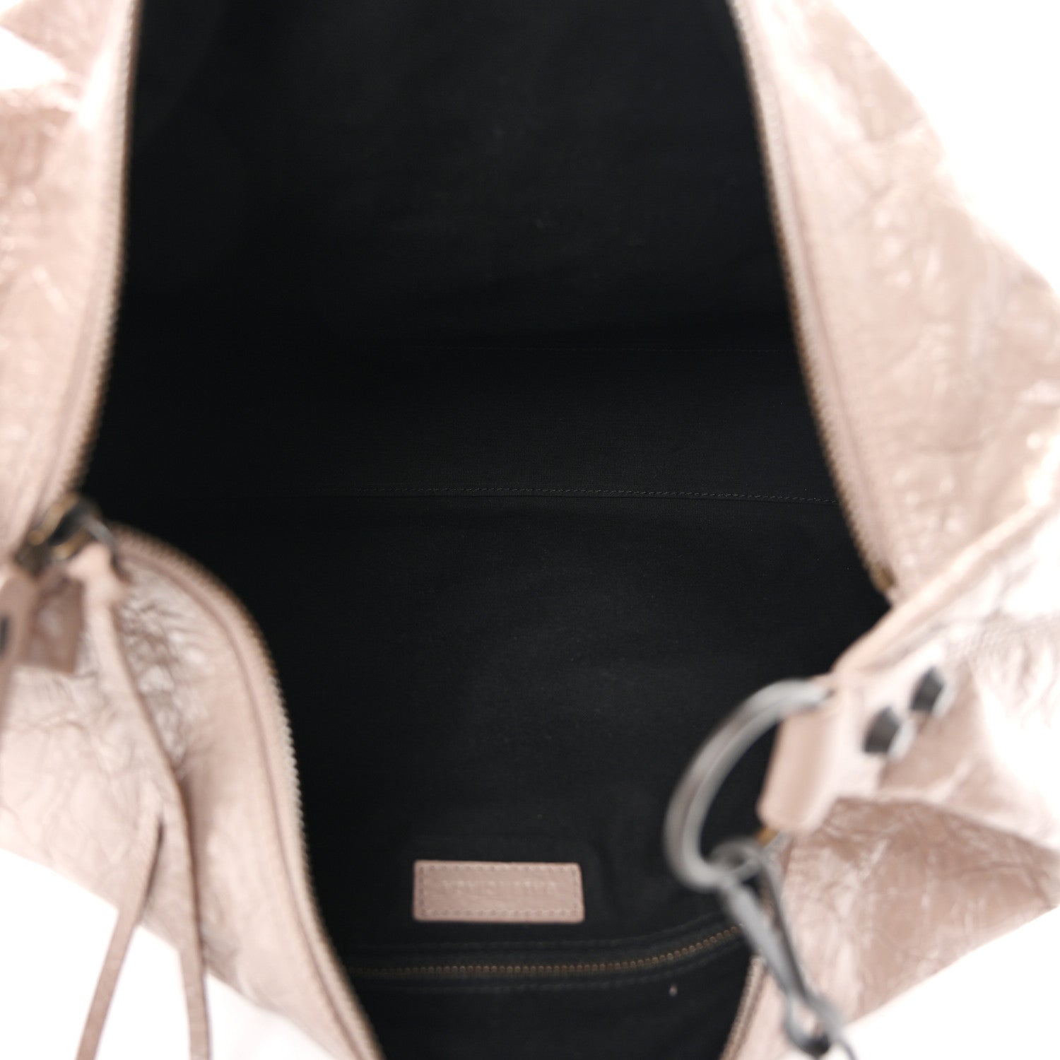 Balenciaga Arena Lambskin Classic Hardware Medium Le City Hobo Bag Sesame 5 of 10