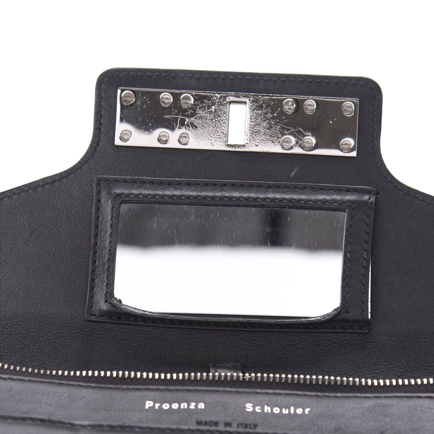 Proenza Schouler Smooth Calfskin PS11 Chain Wallet Black 11 of 11
