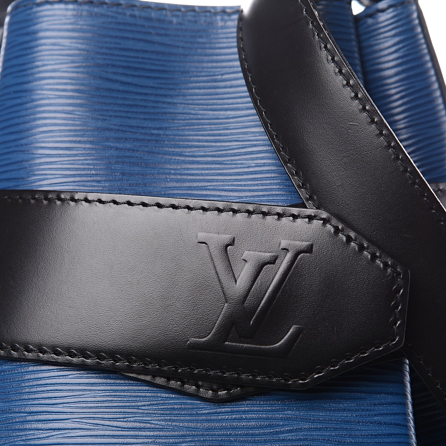 Epi Bi-Color Sac D'Epaule Toledo Black