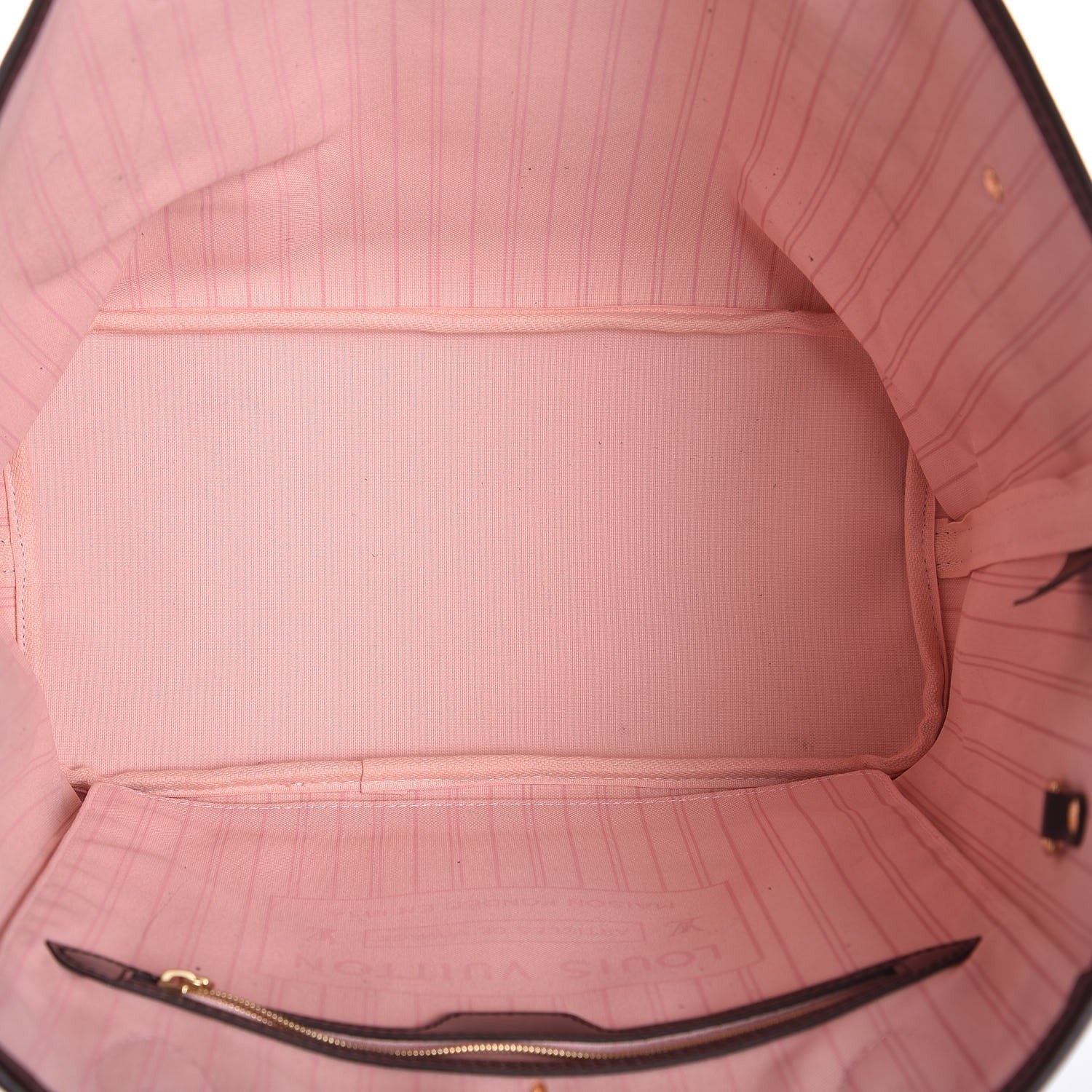 Louis Vuitton Damier Ebene Neo Neverfull MM Rose Ballerine 5 of 8