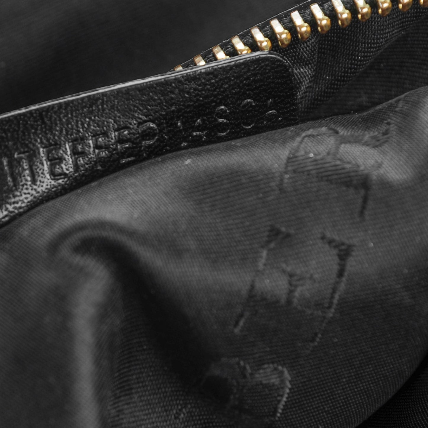 Lambskin Bridle Calfskin Medium Landscape Lynher Tote Black