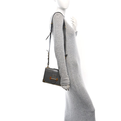 Prada City Calf Saffiano Cahier Bag Marmo 2 of 9