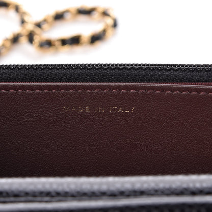 Chanel Caviar Quilted Wallet On Chain WOC Black 7 of 11