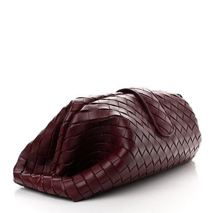 Bottega Veneta Nappa Intrecciato Maxi The Lauren 1980 Clutch Barolo 2 of 10
