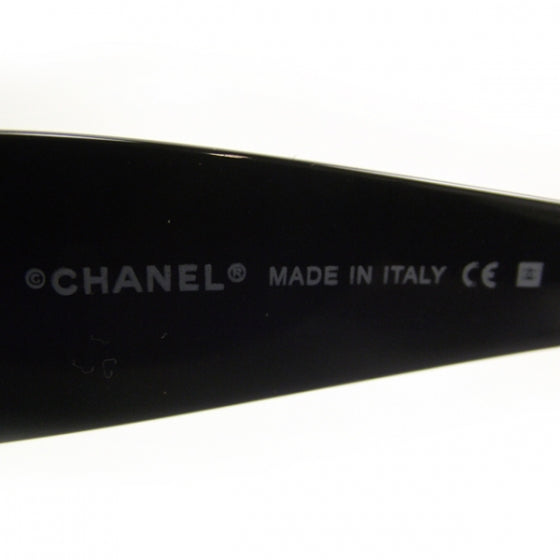 CC Logo Sunglasses 4114 Black/White