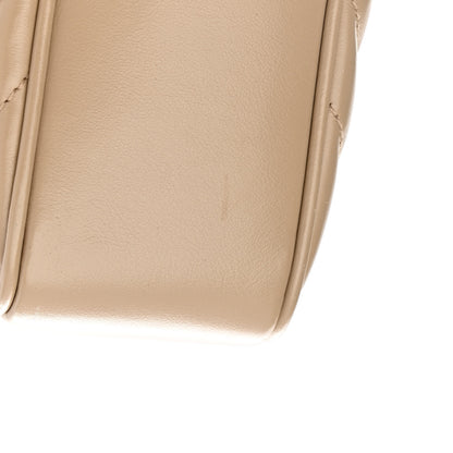 Saint Laurent Calfskin Matelasse Monogram Lou Camera Bag Dark Latte 10 of 12