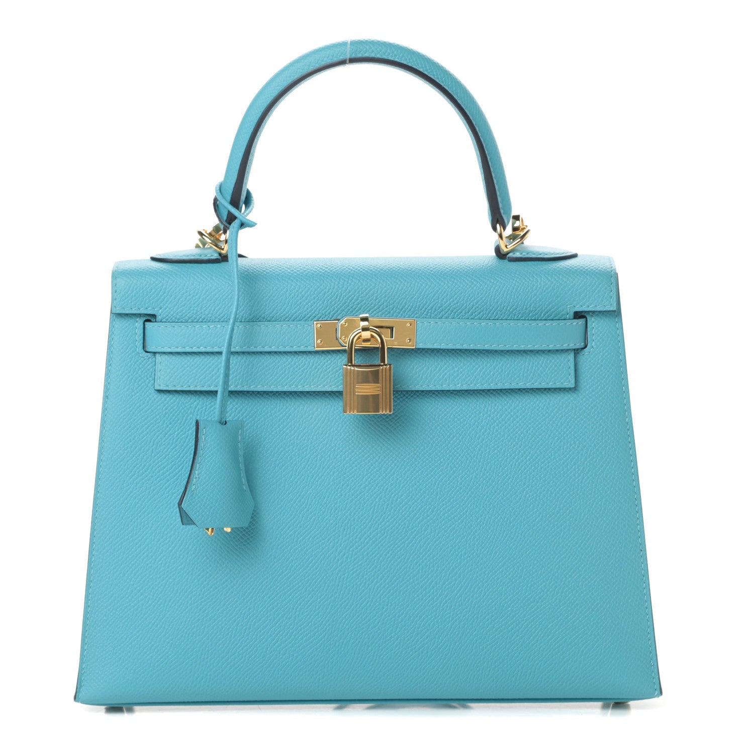 Hermes Epsom Kelly Sellier 25 Bleu Du Nord 1 of 10