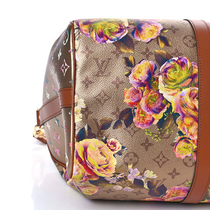 Louis Vuitton Metallic Monogram LV Garden Keepall Bandouliere 45 Gold 7 of 8