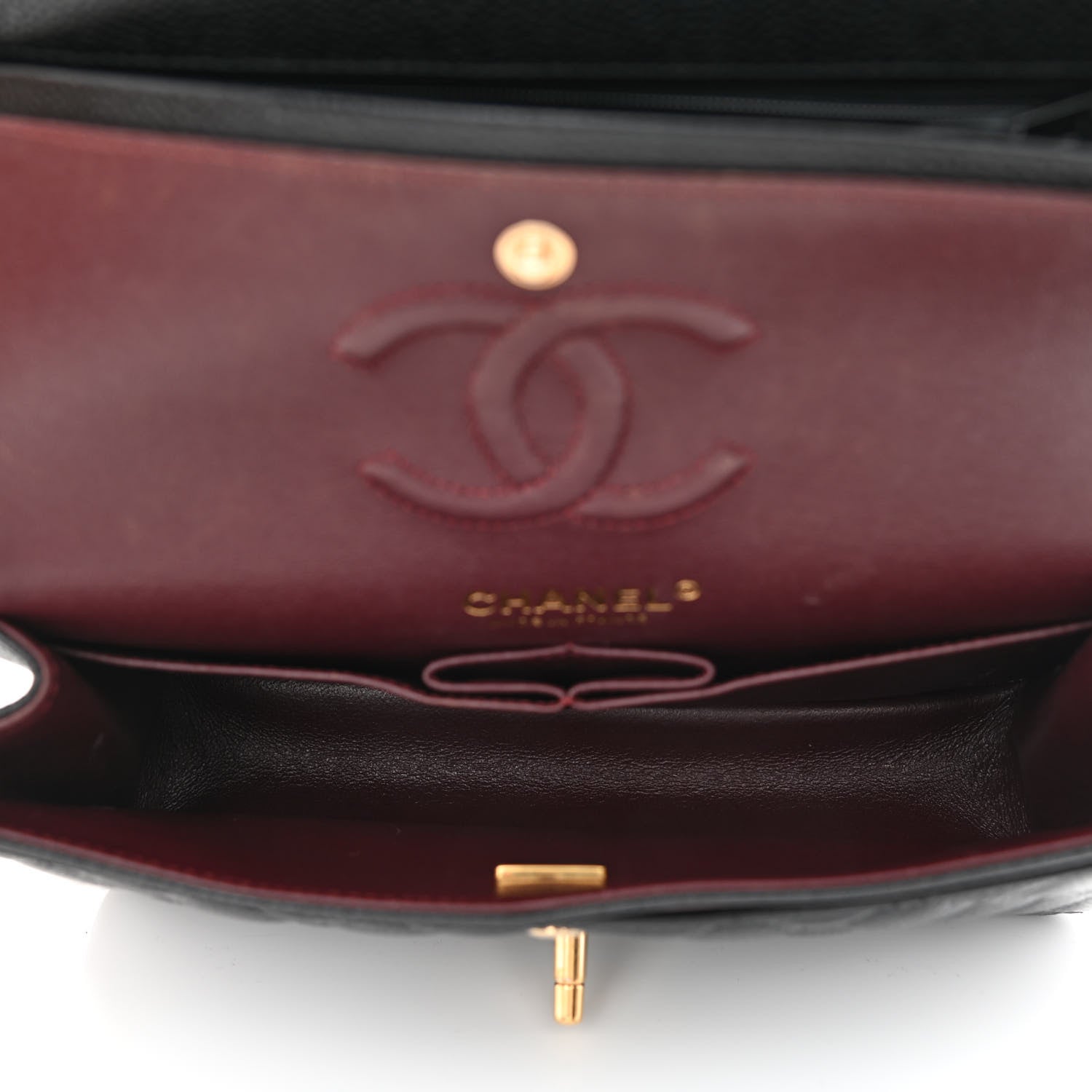 Chanel Caviar Quilted Small Double Flap Black 5 of 13