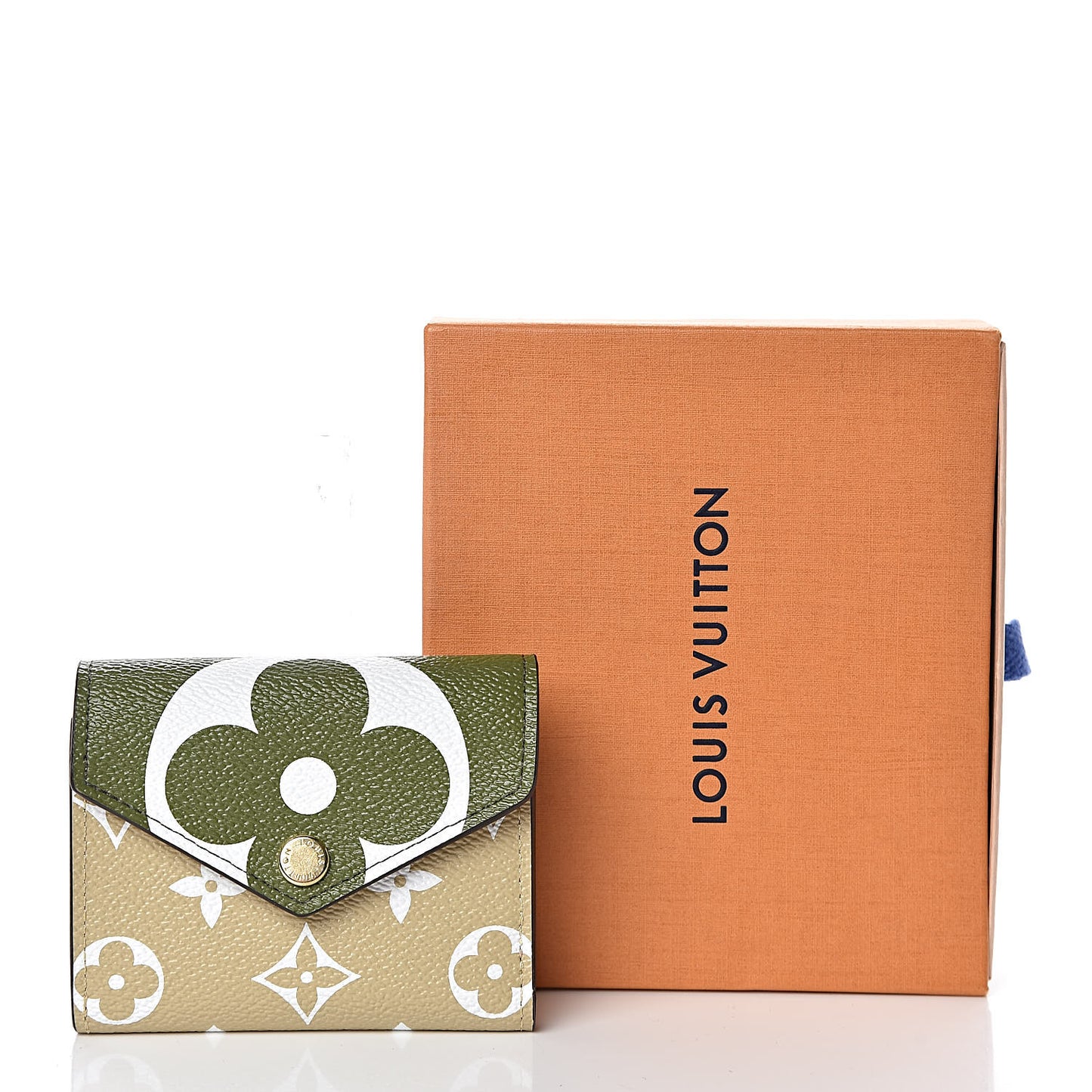 Monogram Giant Zoe Wallet Kaki