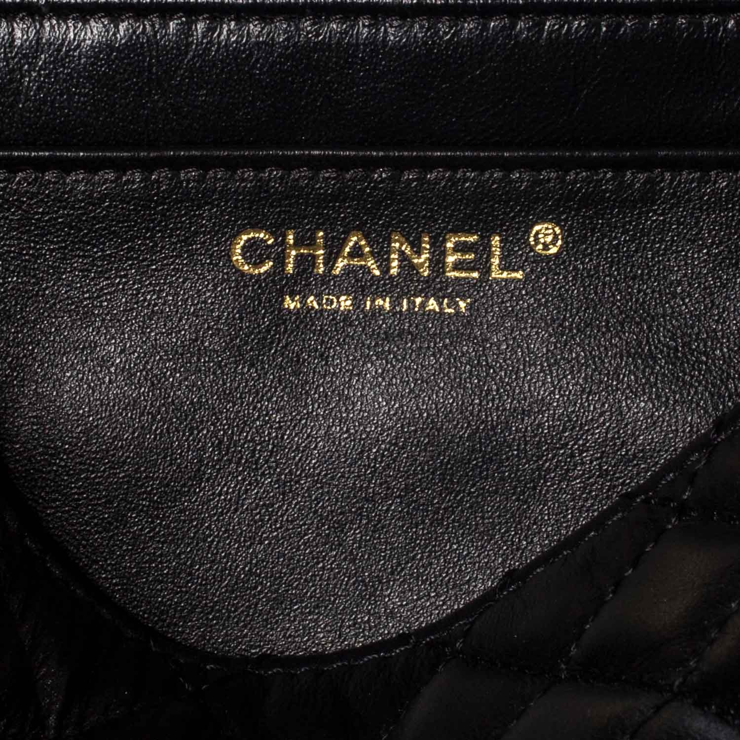 Chanel Lambskin Reissue 2.55 Clutch Black 7 of 9