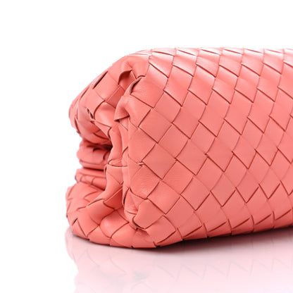 Bottega Veneta Nappa Maxi Intrecciato The Pouch Oversized Clutch Peach 8 of 9