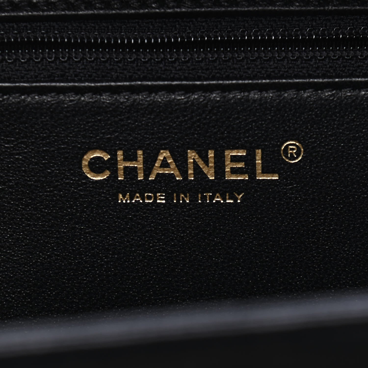 Chanel Caviar Quilted Large CC Filigree Vanity Case Black 6 of 10