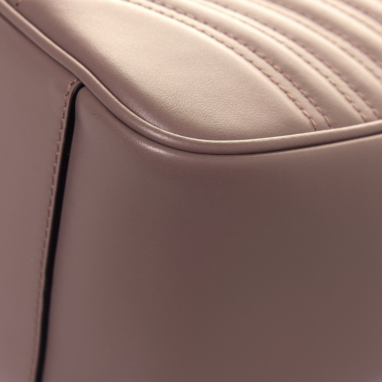 Gucci Calfskin Matelasse Medium GG Marmont Top Handle Shoulder Bag Porcelain Rose 10 of 14