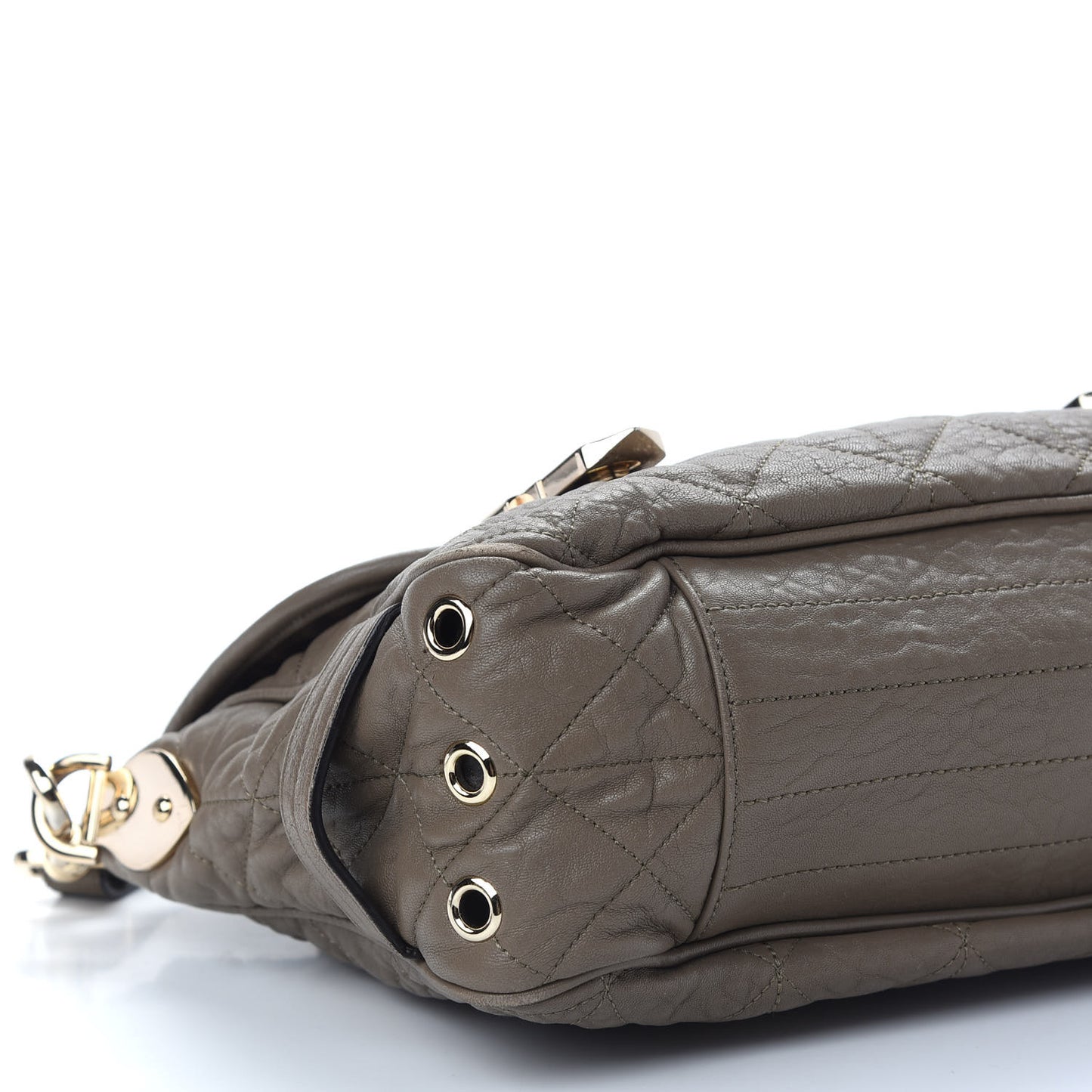 Nappa Quilted Tillie Satchel Clay