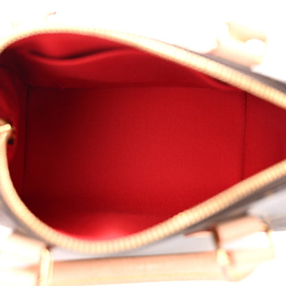 Louis Vuitton Monogram Speedy Bandouliere 20 Black 5 of 9