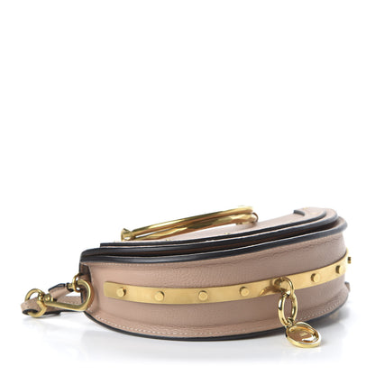 Chloe Calfskin Small Nile Bracelet Minaudiere Bag Biscotti Beige 4 of 9