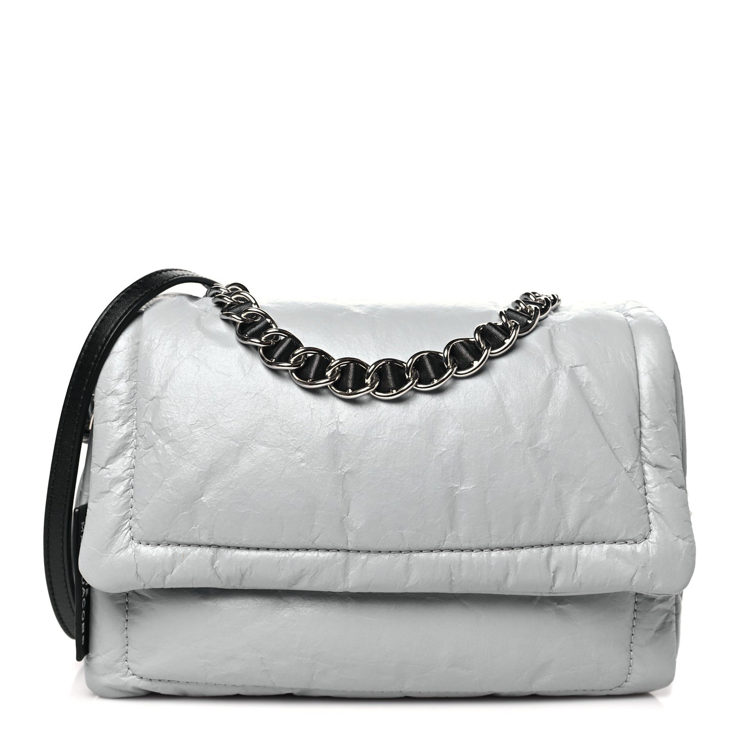 Lambskin The Pillow Bag Light Grey