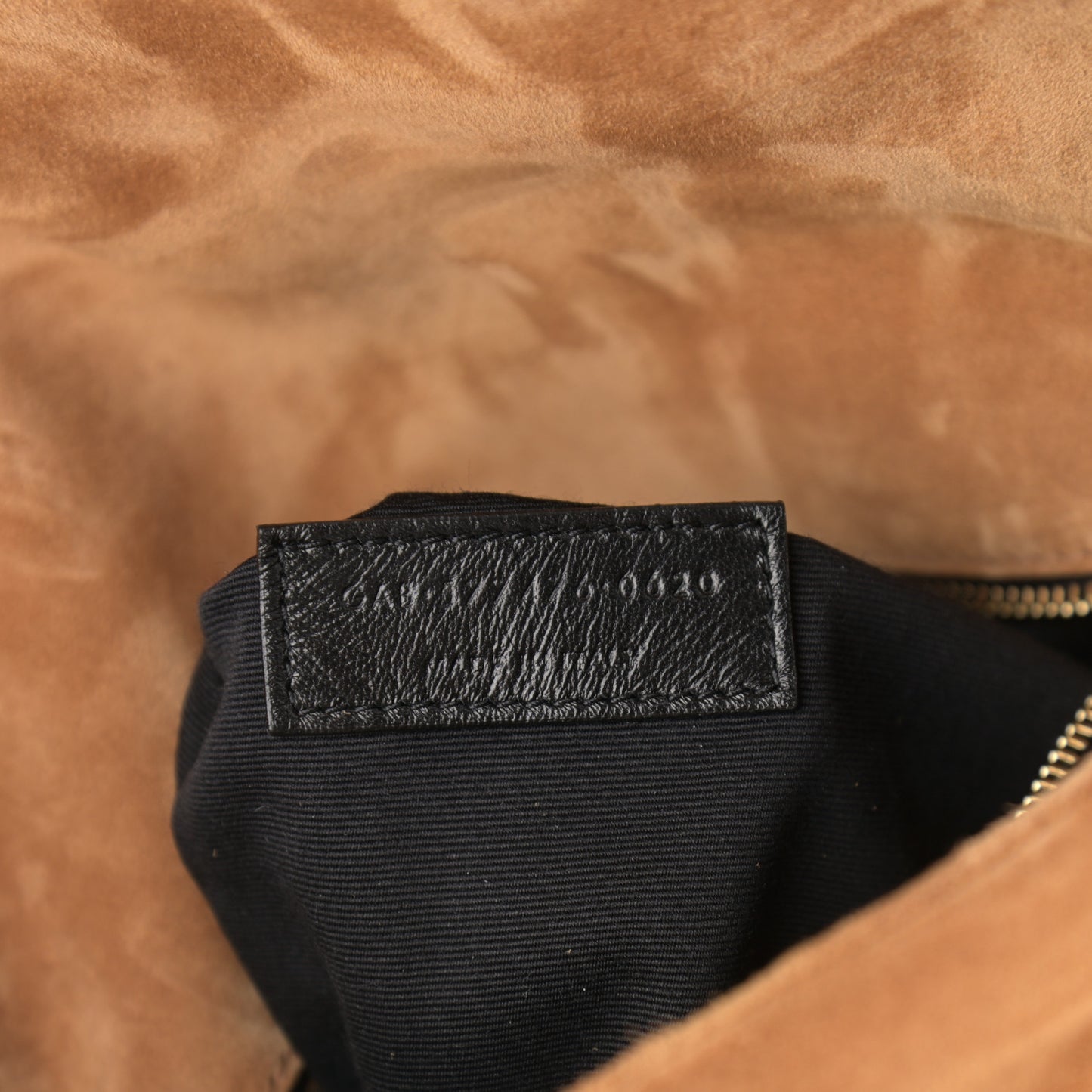 Suede Calfskin Quilted Small Loulou Puffer Monogram Chain Satchel Cinnamon