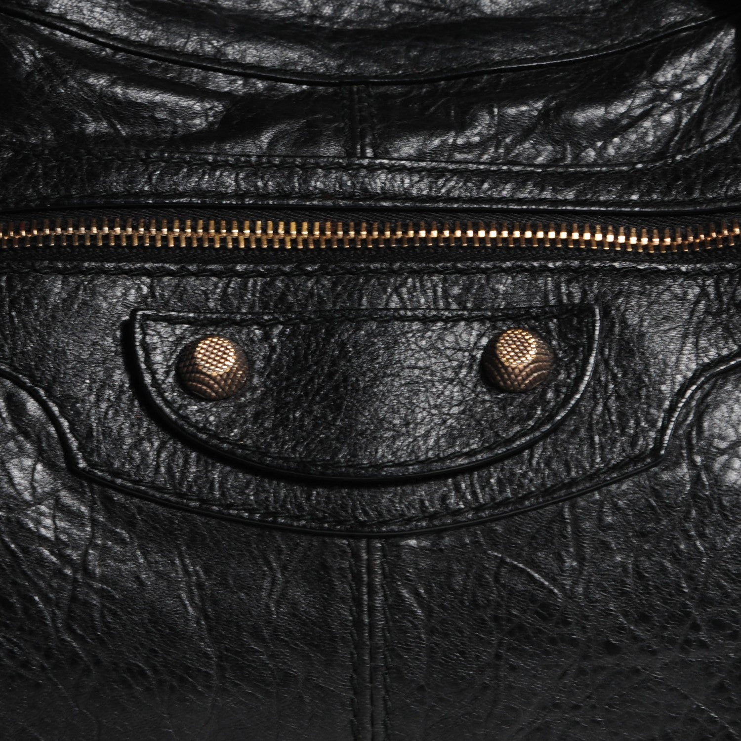 Balenciaga Agneau Giant 12 Rose Gold Hardware Part Time Black 2 of 14