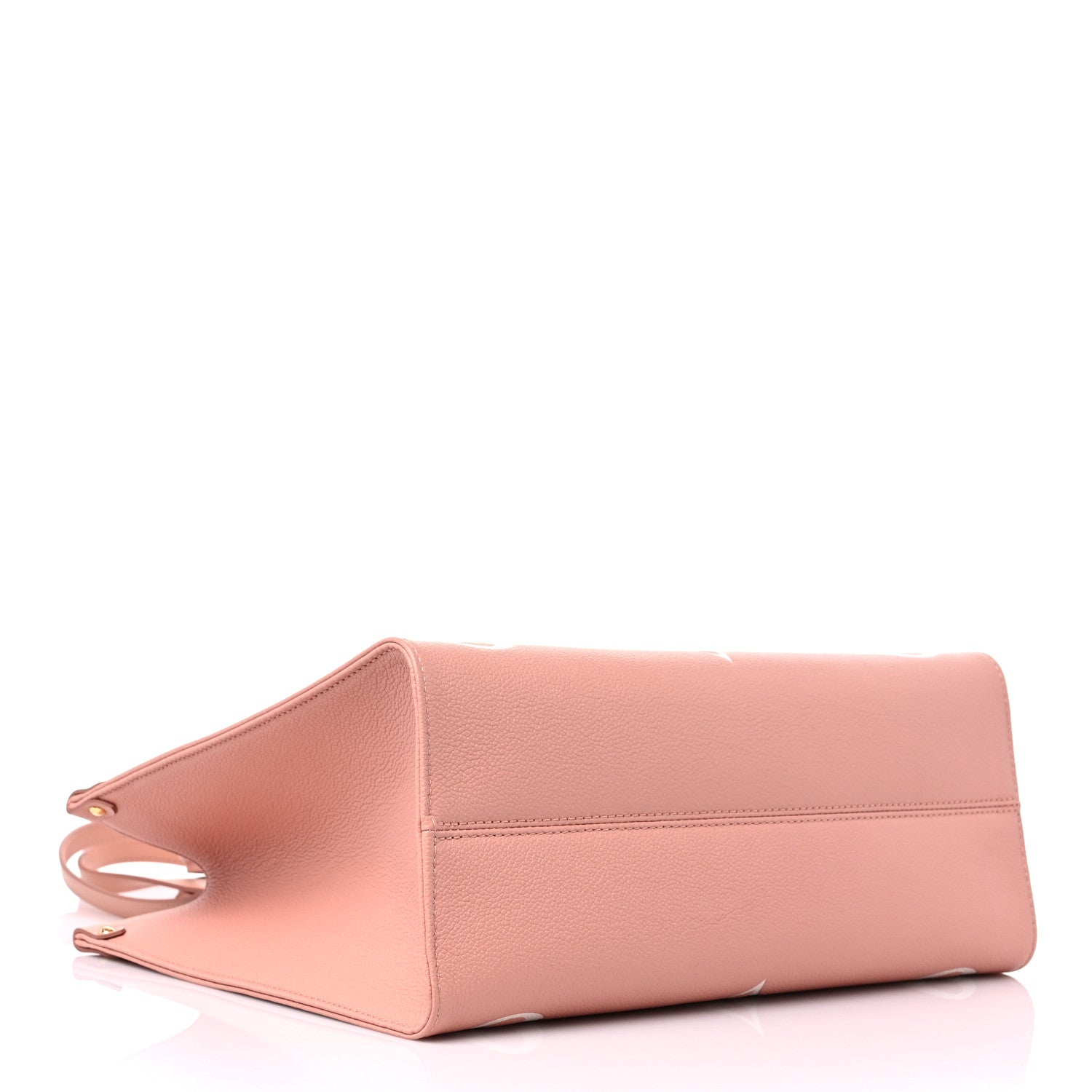 Louis Vuitton Empreinte Monogram Giant Onthego MM Rose Trianon Creme 4 of 8