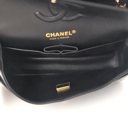 Chanel Lambskin Quilted Small Double Flap Black 5 of 17