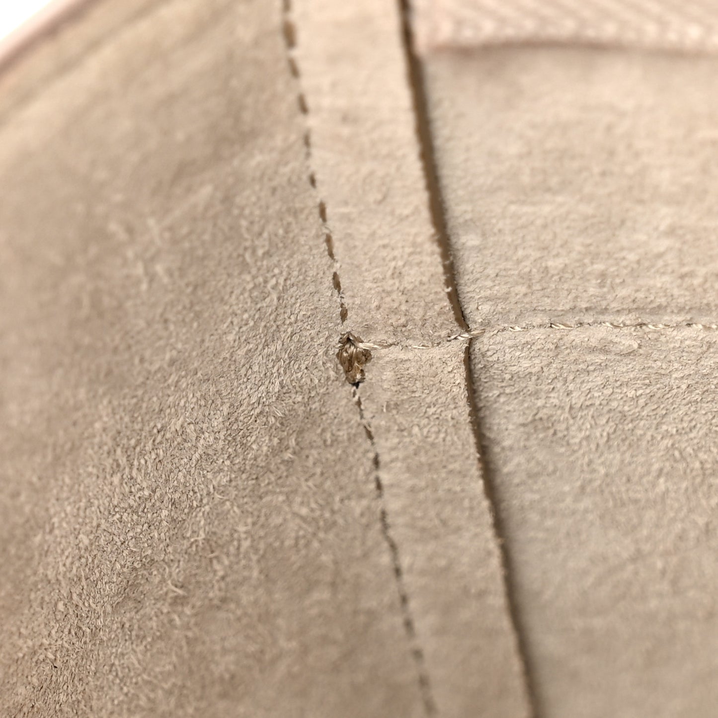 Grained Calfskin Nano Belt Bag Light Taupe