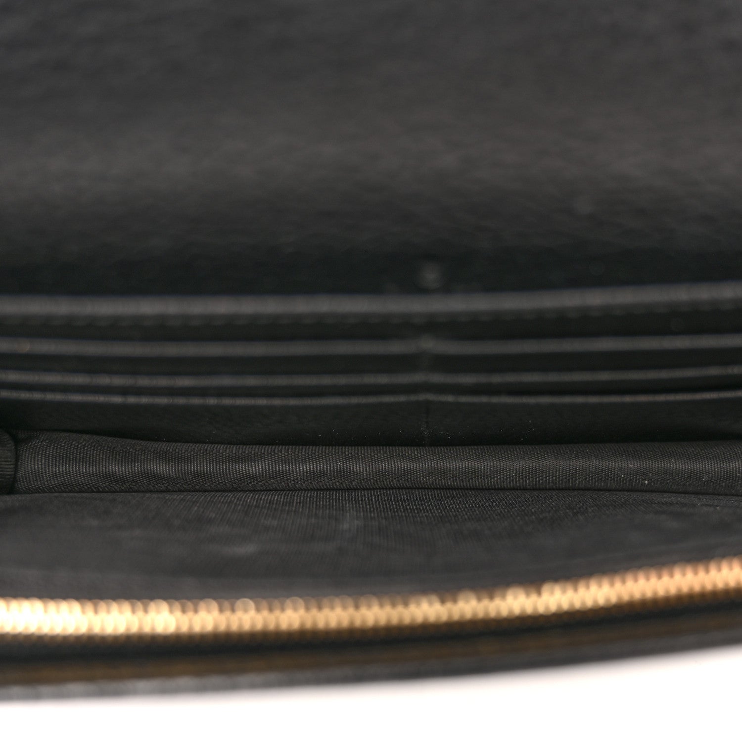 Gucci Dollar Calfskin Mini GG Marmont Chain Wallet Black 5 of 14