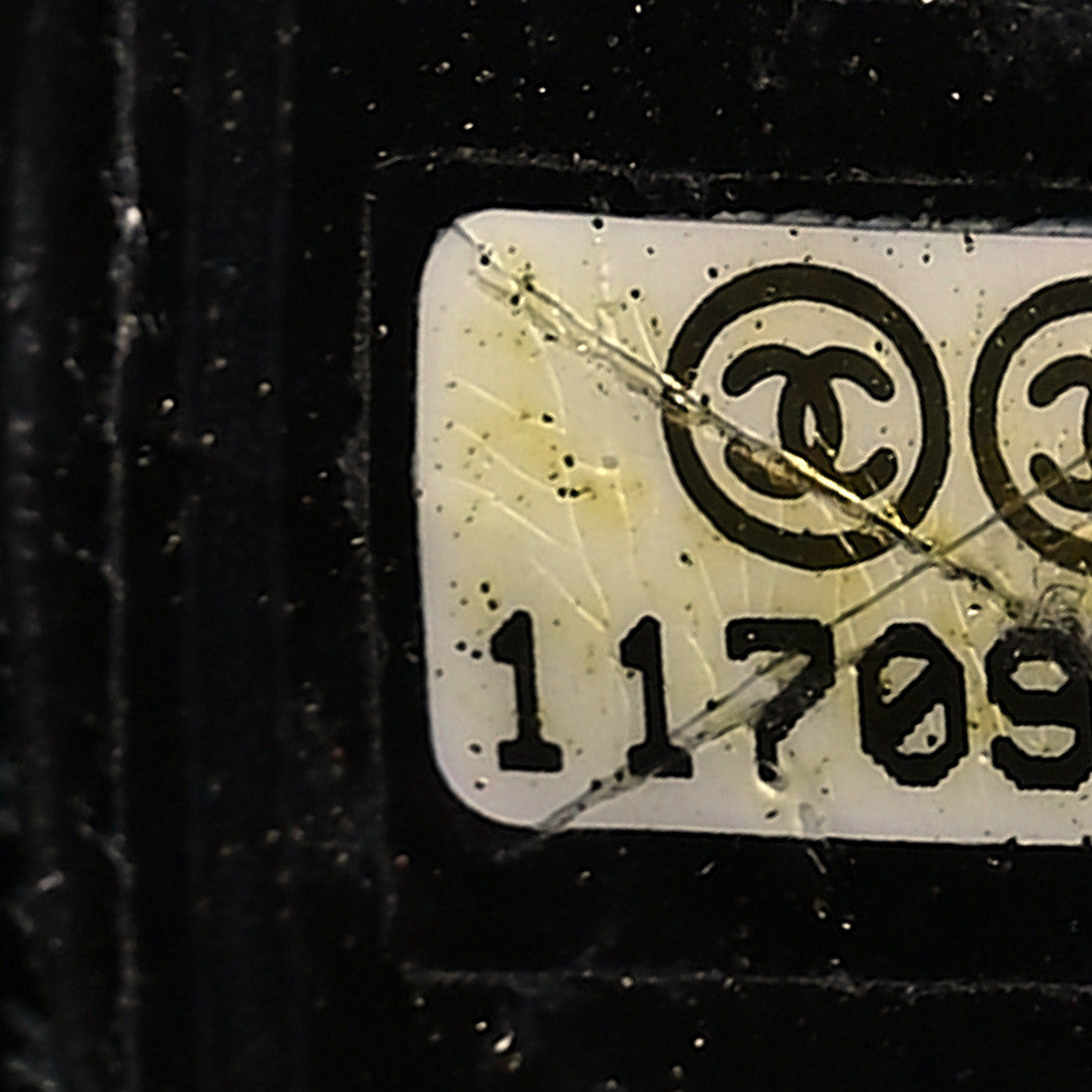 Coated Canvas Coco Small Tote Black