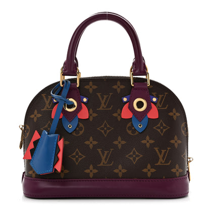 Louis Vuitton Monogram Totem Alma BB Magenta 1 of 13