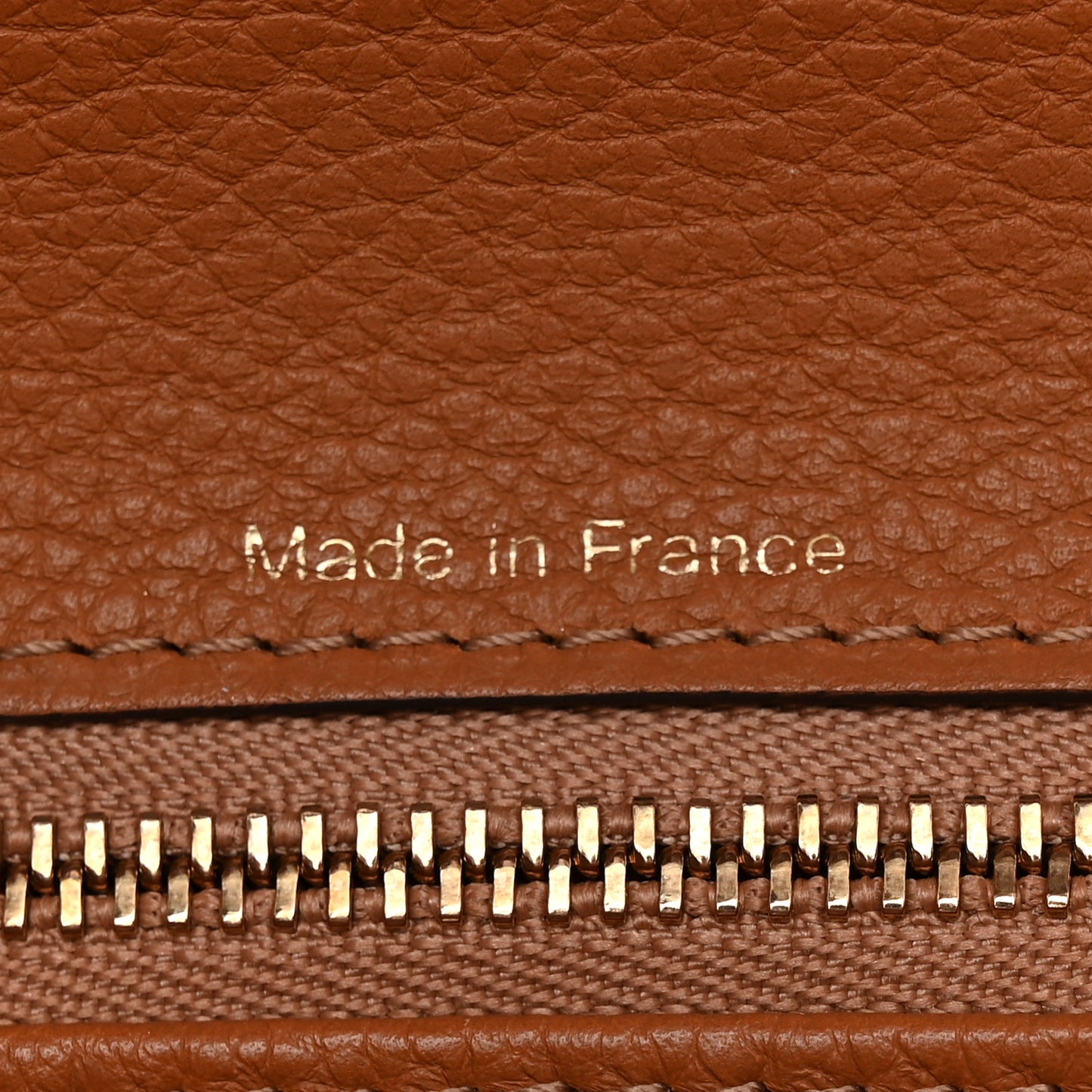 Calfskin Mini Brillant East West Satchel Natural