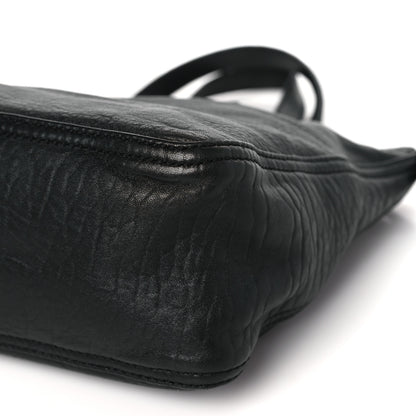 Fendi Crinkled Lambskin Zip Tote Black 10 of 12